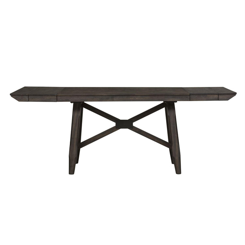  Liberty Furniture Industries Inc. Double Bridge Dining Table with Trestle Base 152-CD-TRS IMAGE 3