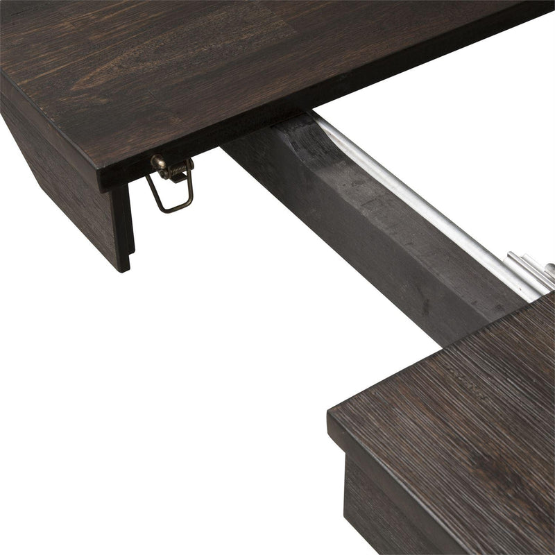  Liberty Furniture Industries Inc. Double Bridge Dining Table with Trestle Base 152-CD-TRS IMAGE 6
