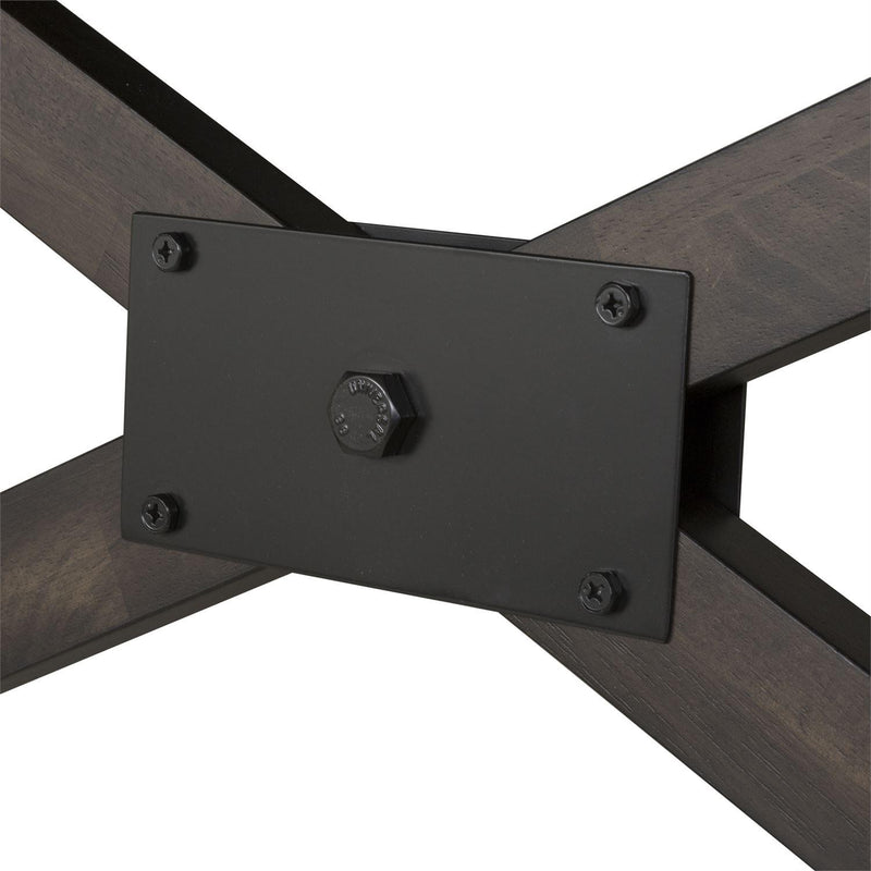  Liberty Furniture Industries Inc. Double Bridge Dining Table with Trestle Base 152-CD-TRS IMAGE 7