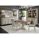  Liberty Furniture Industries Inc. Oval Farmhouse Reimagined Dining Table with Pedestal Base 652-DR-PDS IMAGE 9