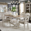  Liberty Furniture Industries Inc. Farmhouse Reimagined Dining Table with Trestle Base 652-DR-TRS IMAGE 9
