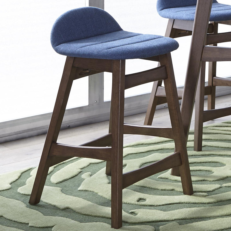  Liberty Furniture Industries Inc. Space Savers Pub Height Stool 198-B650124-BU IMAGE 1