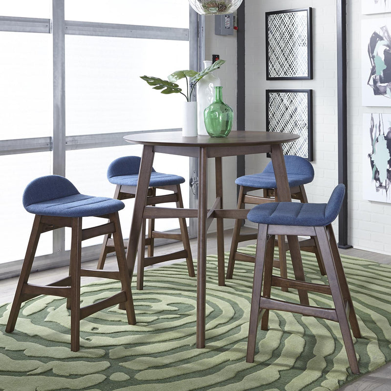  Liberty Furniture Industries Inc. Space Savers Pub Height Stool 198-B650124-BU IMAGE 2