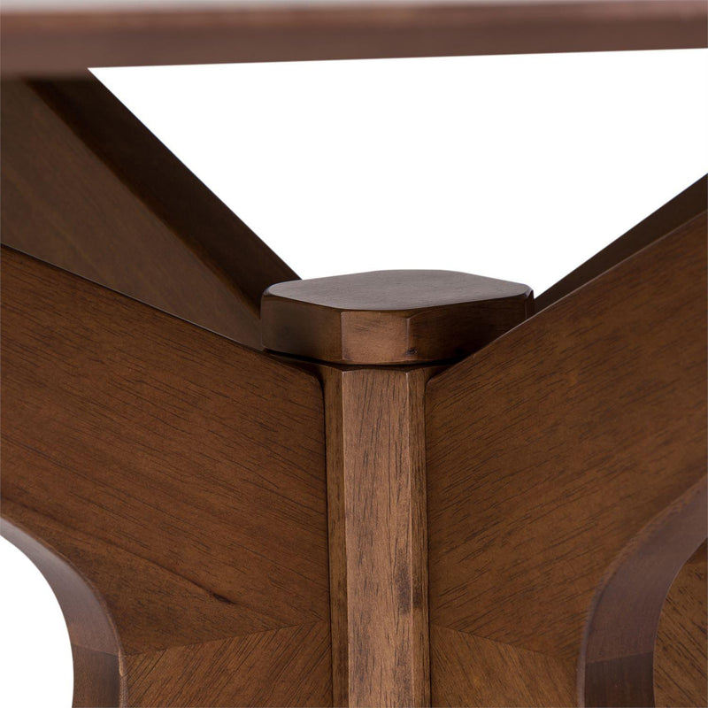  Liberty Furniture Industries Inc. Round Space Savers Dining Table with Pedestal Base 198-T4747 IMAGE 4