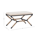 CAMPAIGN LINEN ACCENT BENCH 426032LINBEN01ASU