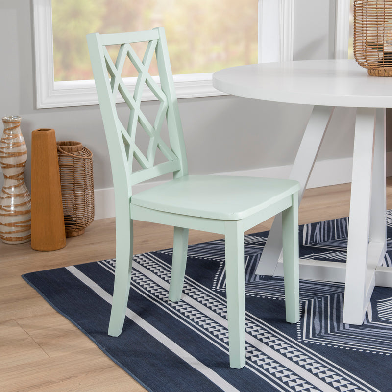 MAUI SIDE CHAIR MINT 1 CTN 23LD1015SCMNT