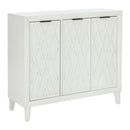 SHILOH ANT WHITE ACCENT CABINET 23LA1011WHT