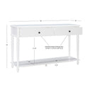 PIKE PURE WHITE CONSOLE TABLE 19A6052CW