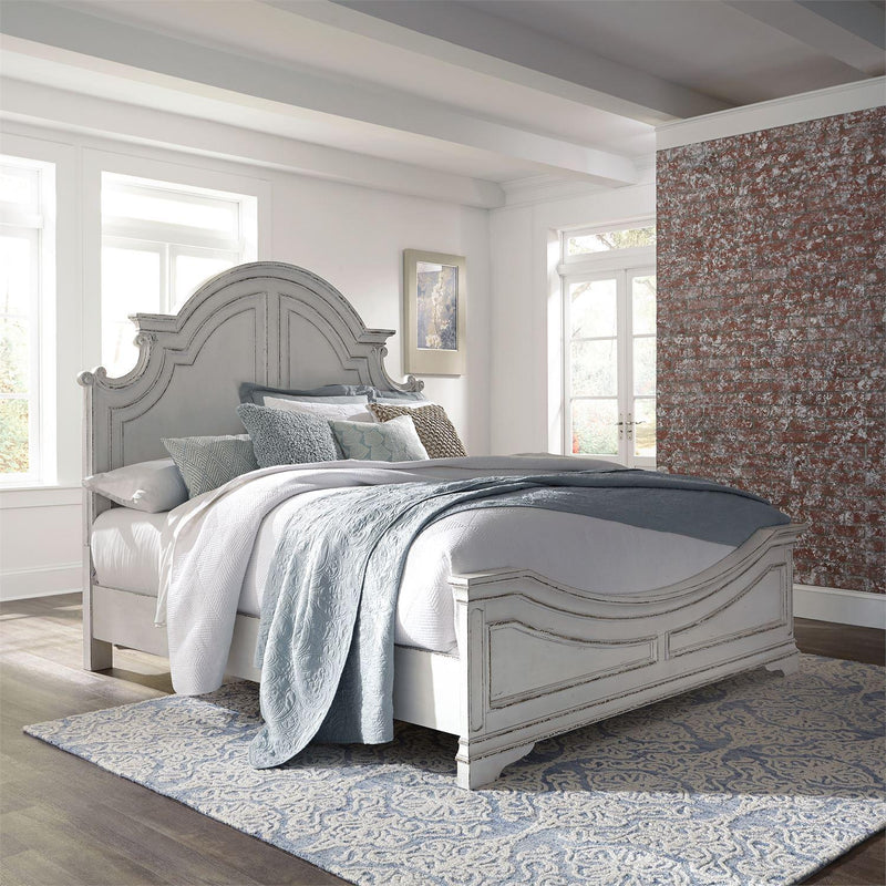  Liberty Furniture Industries Inc. Magnolia Manor King Panel Bed 244-BR-KPB IMAGE 8