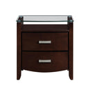 Homelegance Lyric 2-Drawer Nightstand 1737NC-4 IMAGE 1