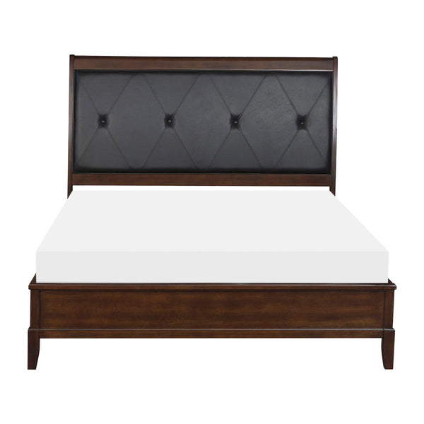 Homelegance Cotterill California King Upholstered Panel Bed 1730K-1CK* IMAGE 1