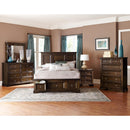 Homelegance Eunice Full Platform Bed with Storage 1844FDC-1* IMAGE 8