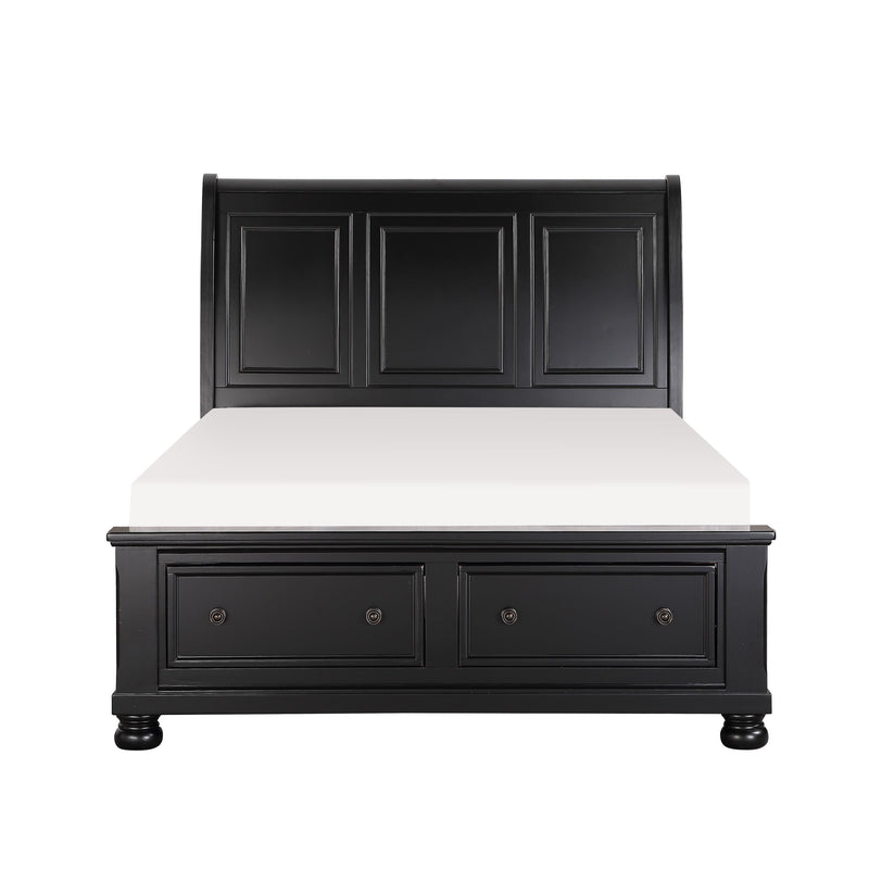 Homelegance Laurelin California King Sleigh Bed with Storage 1714KBK-1CK* IMAGE 1
