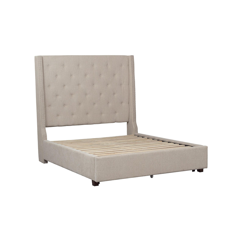 Homelegance Fairborn California King Upholstered Platform Bed 5877KBE-1CK* IMAGE 4