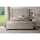 Homelegance Fairborn California King Upholstered Platform Bed 5877KBE-1CK* IMAGE 6