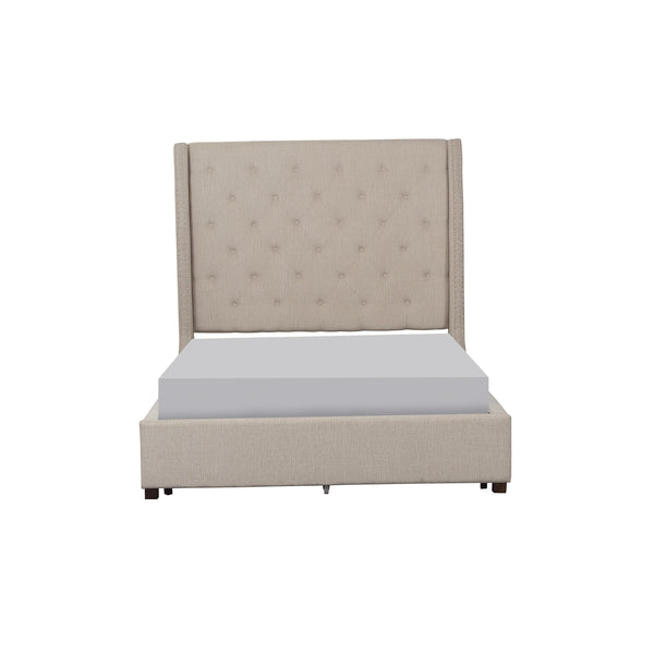 Homelegance Fairborn Full Upholstered Platform Bed 5877FBE-1* IMAGE 1