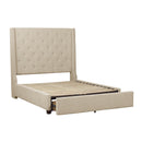 Homelegance Fairborn Full Upholstered Platform Bed with Storage 5877FBE-1DW* IMAGE 2