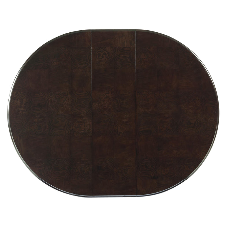 Homelegance Oval Savion Dining Table with Pedestal Base 5494-76* IMAGE 2
