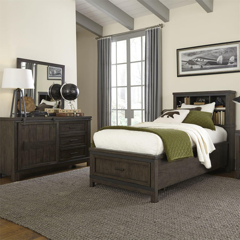  Liberty Furniture Industries Inc. Thornwood Hills Dresser Mirror 759-BR50 IMAGE 3
