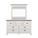  Liberty Furniture Industries Inc. Allyson Park 8-Drawer Dresser with Mirror 417-BR-DM IMAGE 2