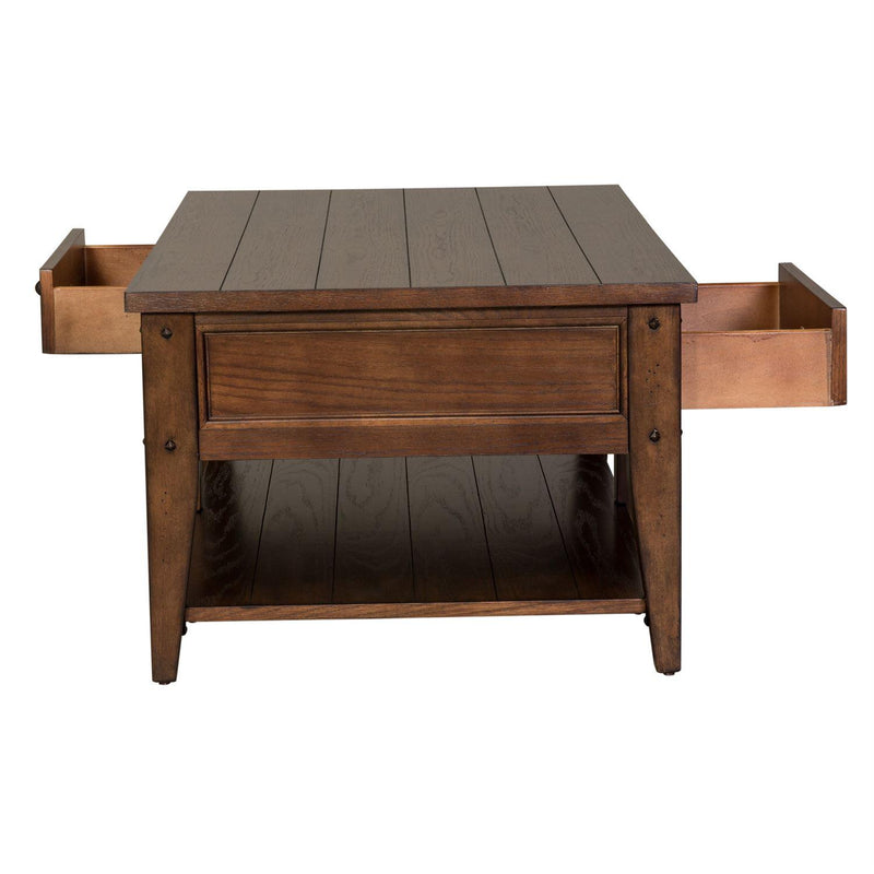  Liberty Furniture Industries Inc. Lake House Cocktail Table 210-OT1010 IMAGE 5