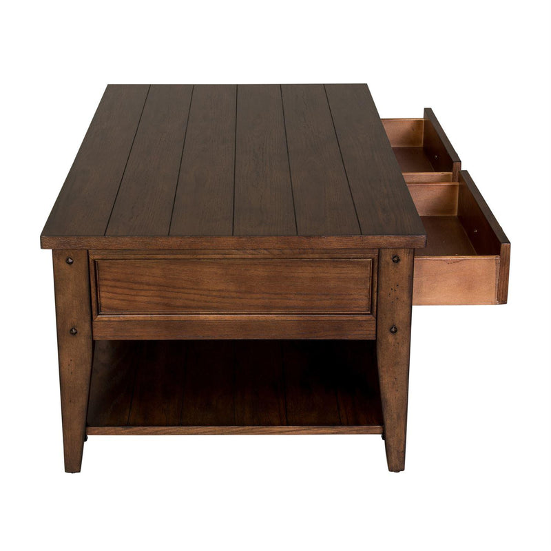  Liberty Furniture Industries Inc. Lake House Cocktail Table 210-OT1010 IMAGE 6