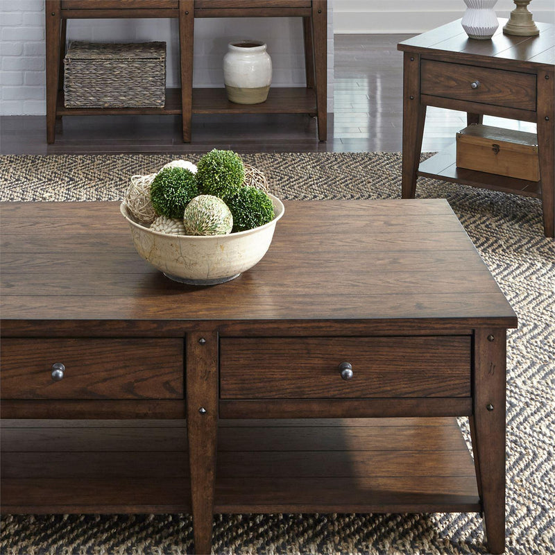  Liberty Furniture Industries Inc. Lake House Cocktail Table 210-OT1010 IMAGE 7