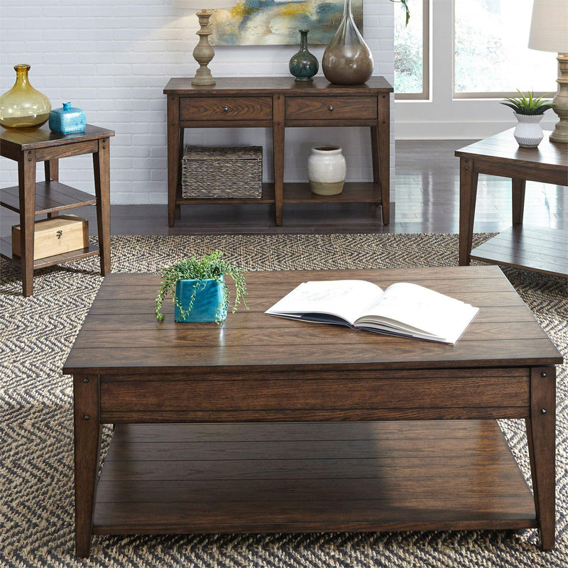  Liberty Furniture Industries Inc. Lake House Lift Top Cocktail Table 210-OT1015 IMAGE 8