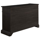 Coaster Furniture Phelps 121235 2-door Sideboard Buffet Cabinet - Distressed Noir IMAGE 5