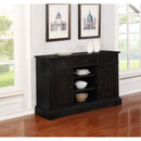 Coaster Furniture Phelps 121235 2-door Sideboard Buffet Cabinet - Distressed Noir IMAGE 9