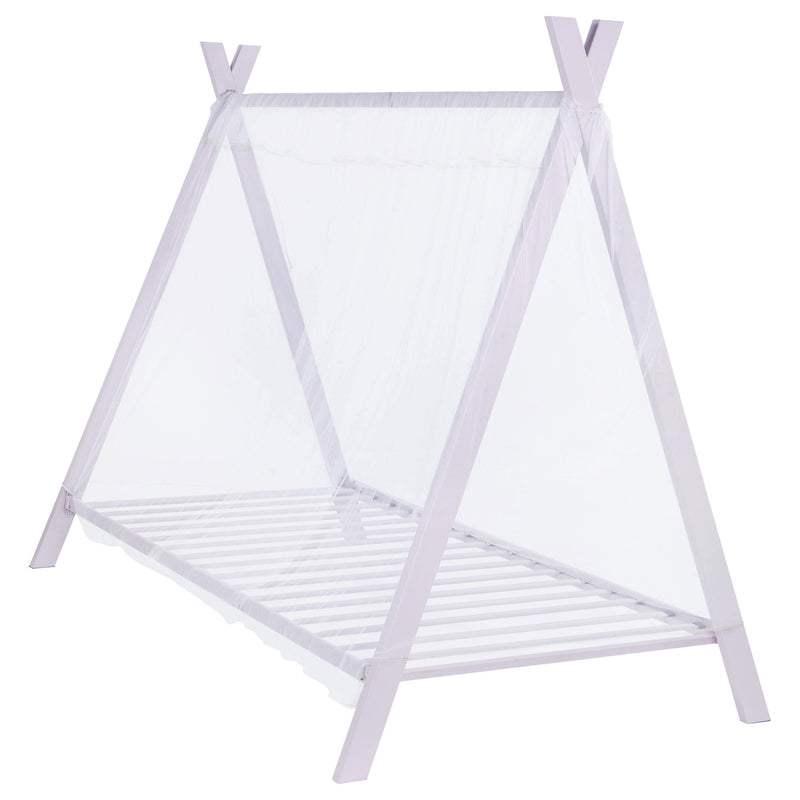Coaster Furniture Fultonville 302133 Metal Twin Tent Bed - Pink IMAGE 1