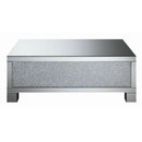 Coaster Furniture Gillian 722498 Rectangular Mirrored Acrylic Coffee Table - Silver IMAGE 2