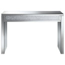 Coaster Furniture Gillian 722499 Mirrored Acrylic Entryway Console Table - Silver IMAGE 2