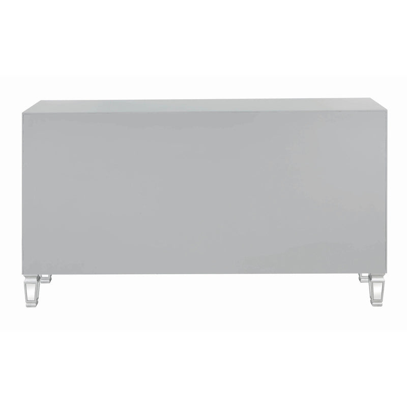 Coaster Furniture Leticia 950825 3-Drawer Mirrored Storage Accent Cabinet - Silver IMAGE 5