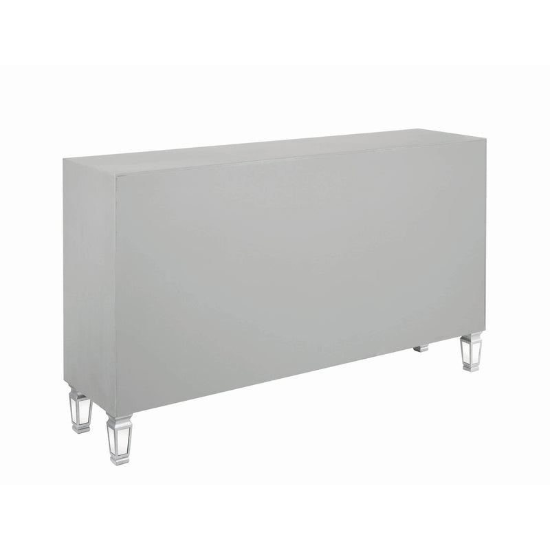 Coaster Furniture Leticia 950825 3-Drawer Mirrored Storage Accent Cabinet - Silver IMAGE 7