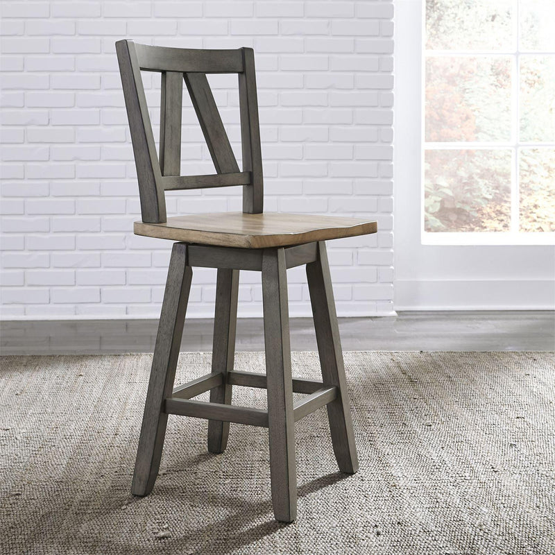  Liberty Furniture Industries Inc. Lindsey Farm Counter Height Dining Chair 62-B250324 IMAGE 6