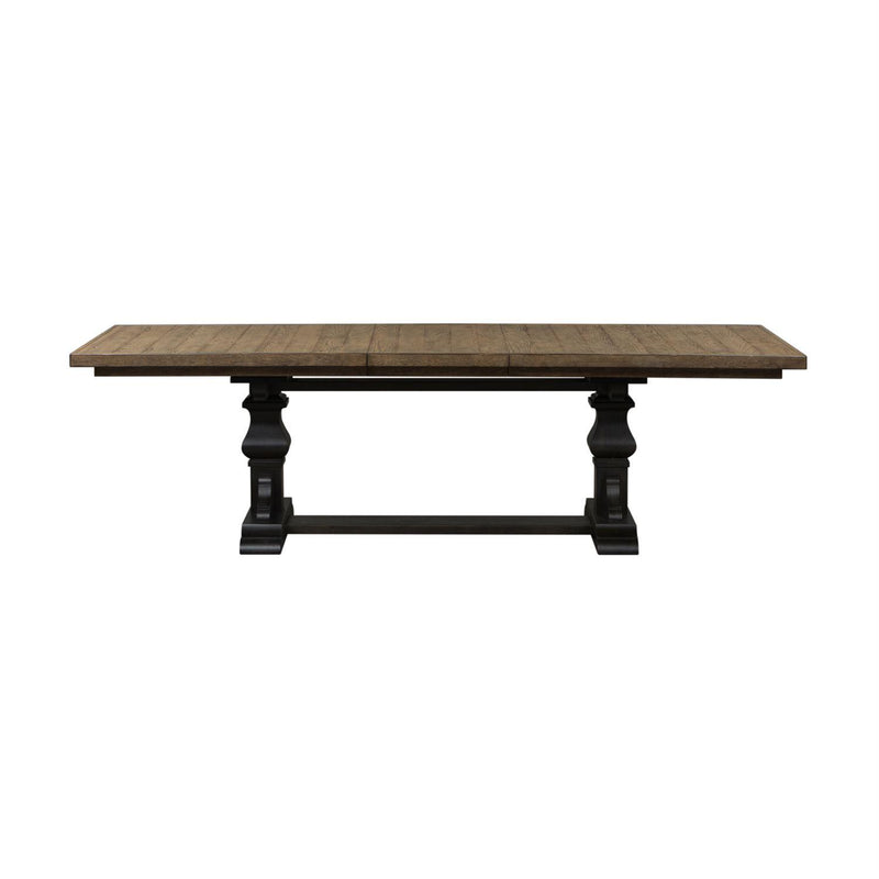  Liberty Furniture Industries Inc. Harvest Home Dining Table with Trestle Base 879-DR-TRS IMAGE 1