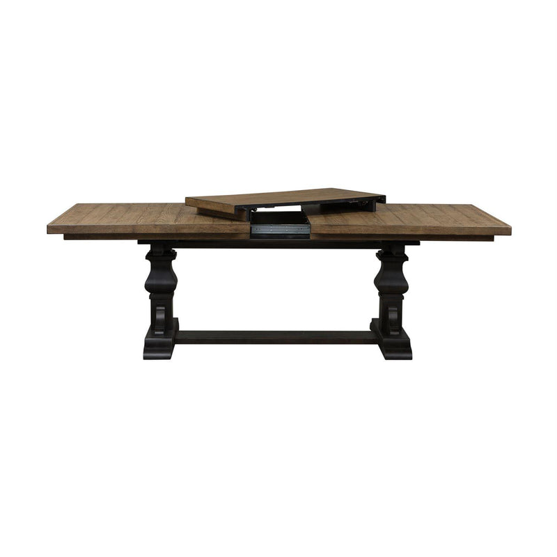  Liberty Furniture Industries Inc. Harvest Home Dining Table with Trestle Base 879-DR-TRS IMAGE 5