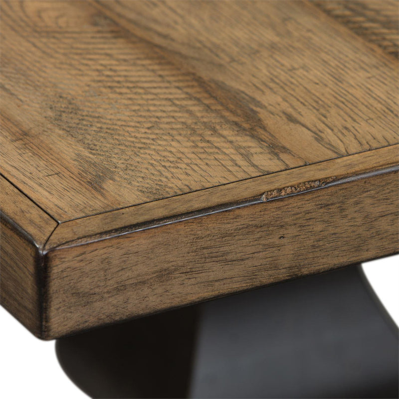  Liberty Furniture Industries Inc. Harvest Home Dining Table with Trestle Base 879-DR-TRS IMAGE 8
