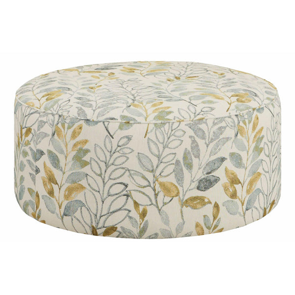 Fusion Furniture Fabric Ottoman 140 BELDAM OCEAN IMAGE 1