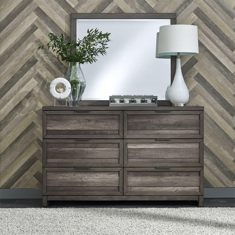  Liberty Furniture Industries Inc. Tanners Creek Dresser Mirror 686-BR51 IMAGE 2