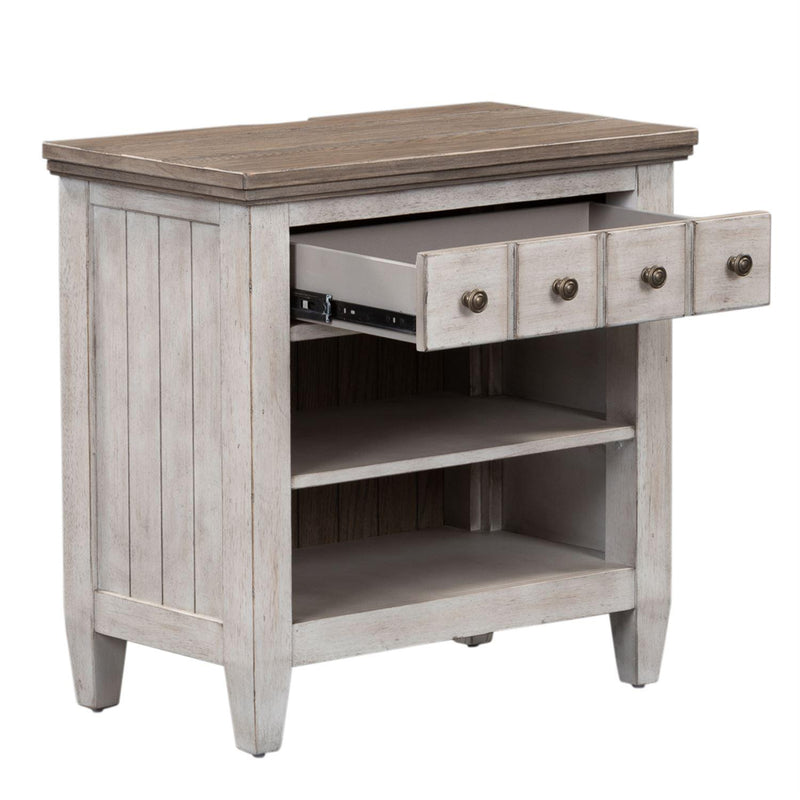  Liberty Furniture Industries Inc. Heartland 1-Drawer Nightstand 824-BR61 IMAGE 3