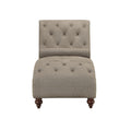 Homelegance Bonne Fabric Chaise 1162BR-5 IMAGE 1