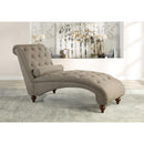 Homelegance Bonne Fabric Chaise 1162BR-5 IMAGE 4