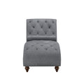 Homelegance Bonne Fabric Chaise 1162GY-5 IMAGE 1