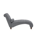 Homelegance Bonne Fabric Chaise 1162GY-5 IMAGE 3