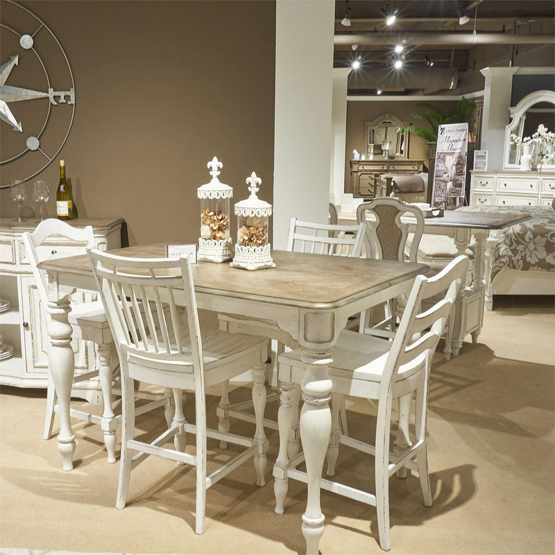  Liberty Furniture Industries Inc. Magnolia Manor Counter Height Dining Table 244-GT5454 IMAGE 5