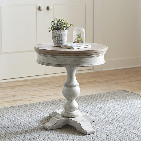  Liberty Furniture Industries Inc. Heartland Chairside Table 824-OT1022 IMAGE 1