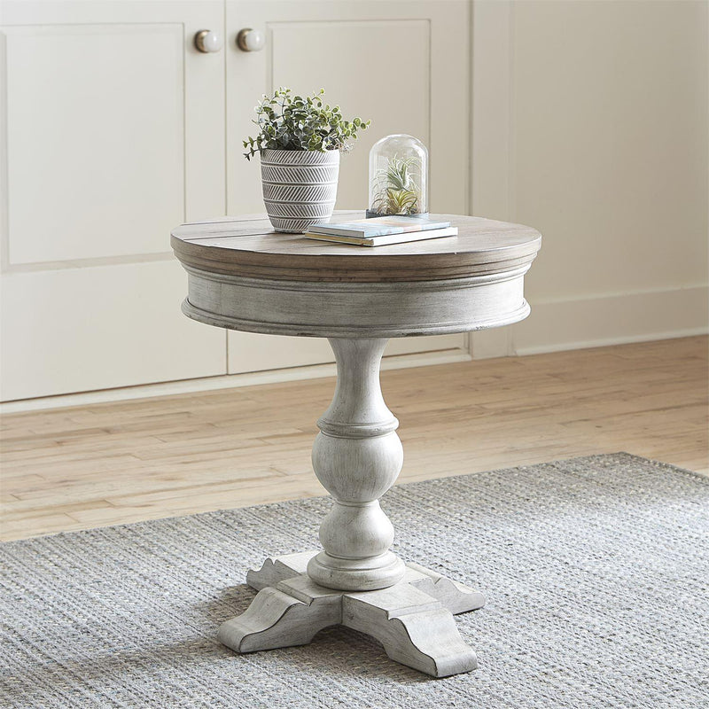  Liberty Furniture Industries Inc. Heartland Chairside Table 824-OT1022 IMAGE 1