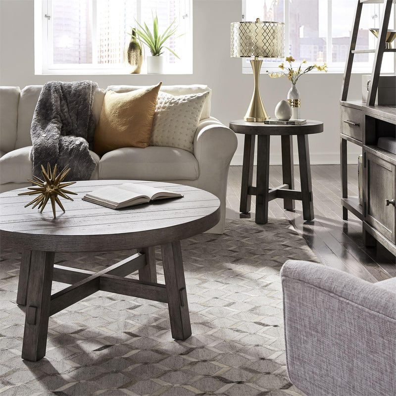  Liberty Furniture Industries Inc. Modern Farmhouse Cocktail Table 406-OT1013 IMAGE 2